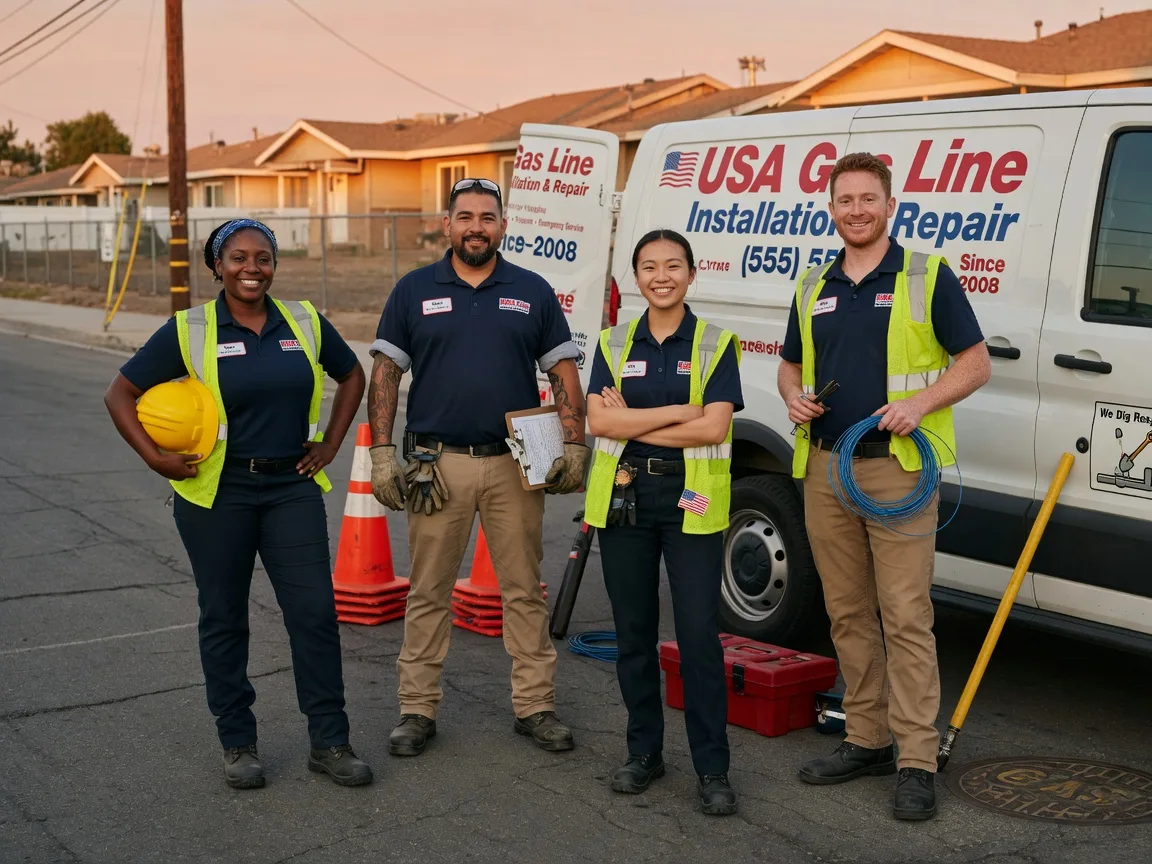 Gas Line Installation company in Dongola, IL